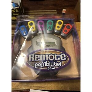 2002 Parker Brothers REMOTE POSSIBILITIES Electronic‎ Trivia Game Hasbro